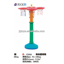 JQC2926 neue Design Kindergarten Möbel Kinder Kunststoff Indoor-Spiel Basketball-Stand